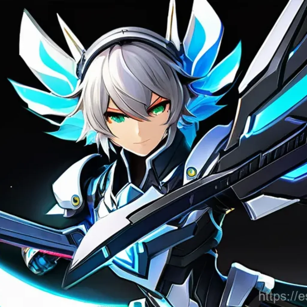 엘소드 방어구 세트 옵션 정리 - **Prompt 1: Exascale DPS in Action**
    "A powerful Elsword character, adorned in the sleek, futuri...