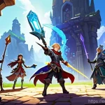 엘소드 길드 명성 상승 전략 - **Prompt 1: The Heart of the Guild in Action**
    A vibrant and energetic scene depicting a diverse...