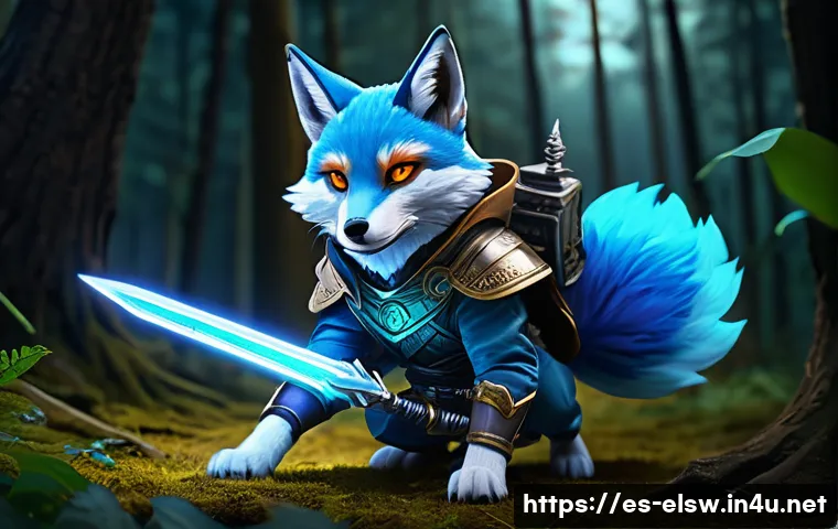 엘소드 펫 시스템 상세 가이드 - A dynamic fantasy battle scene featuring a swift assassin character accompanied by a small, sleek pe...